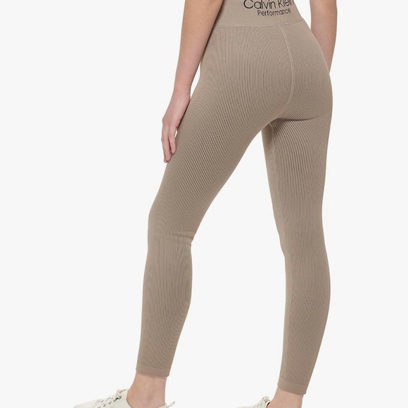 Calvin Klein Performance Ribbed Leggings size Medium - Picture 5 of 13